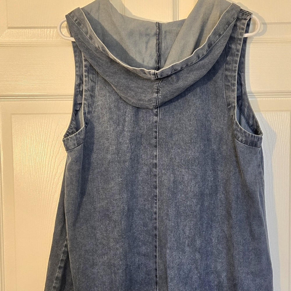 Citron Blue Denim Dress/Shirt - Picture 3 of 5